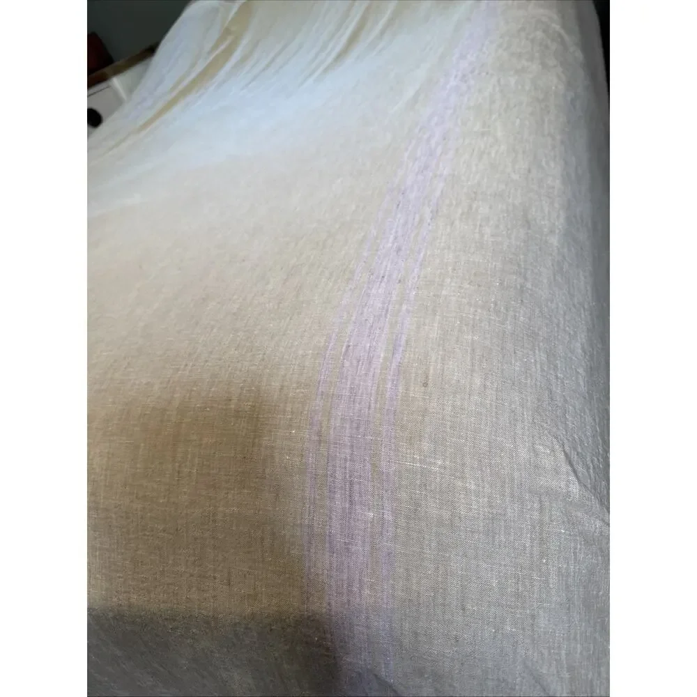 Restoration Hardware Baby & Child Duvet Cover Full Sz 80” x 86” Beige Lavender